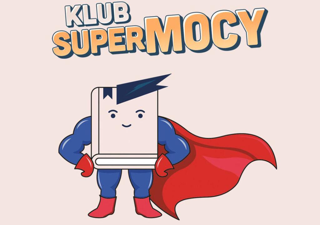 Biblioteka szkolna zaprasza do zabawy w Klub Supermocy!