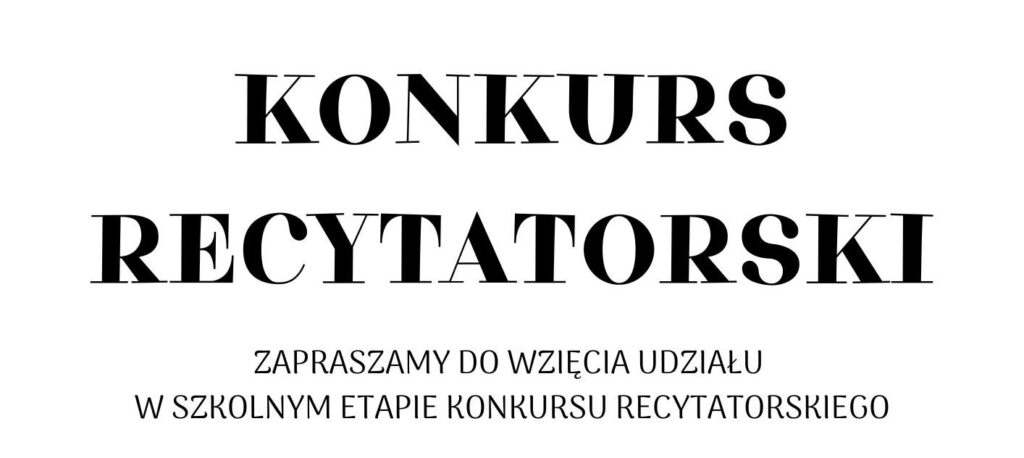 Konkurs recytatorski